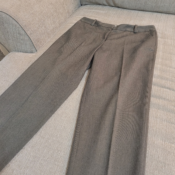 Calvin Klein Dark Grey Work Career Pants Trousers Size 8 - Picture 2 of 5